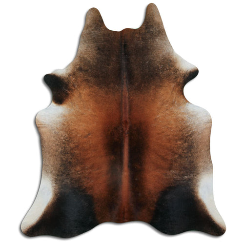 Brown Cowhide Rug L