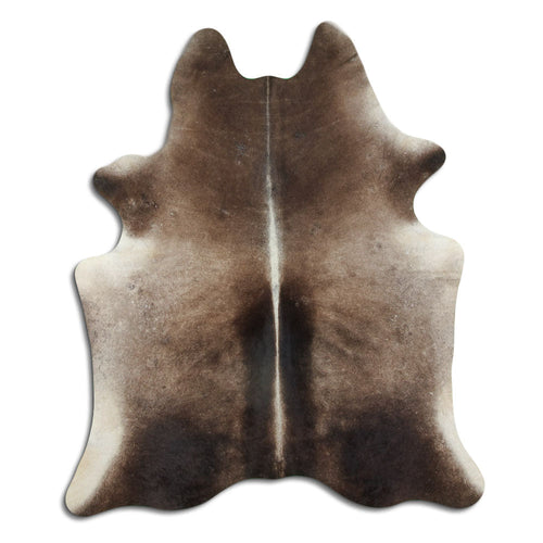 Brown Cowhide Rug L