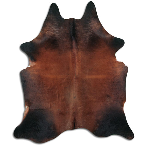 Brown Cowhide Rug XL