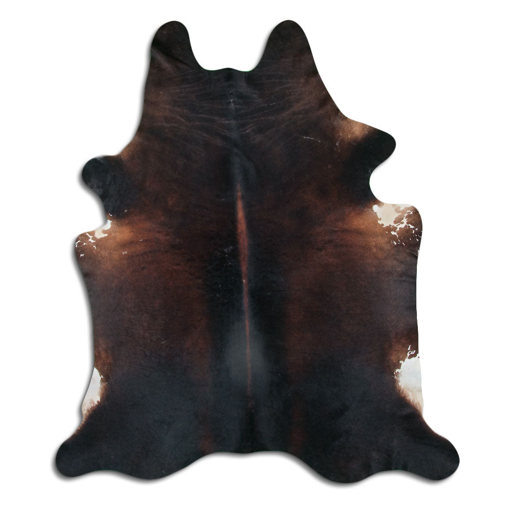 Brown Cowhide Rug XL