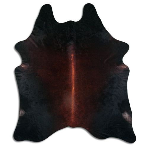 Brown Cowhide Rug XXL