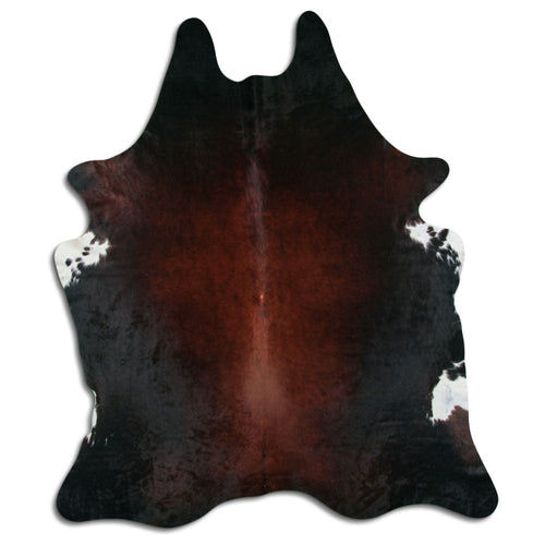 Brown Cowhide Rug XXL