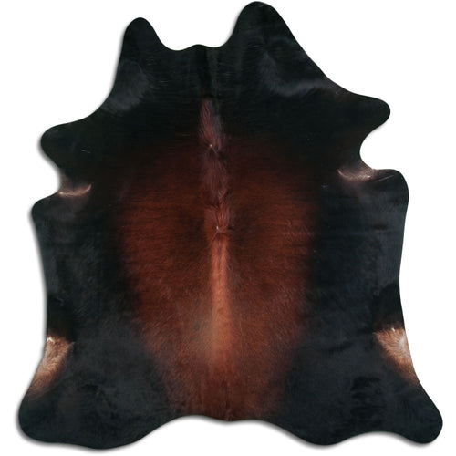 Brown Cowhide Rug XL