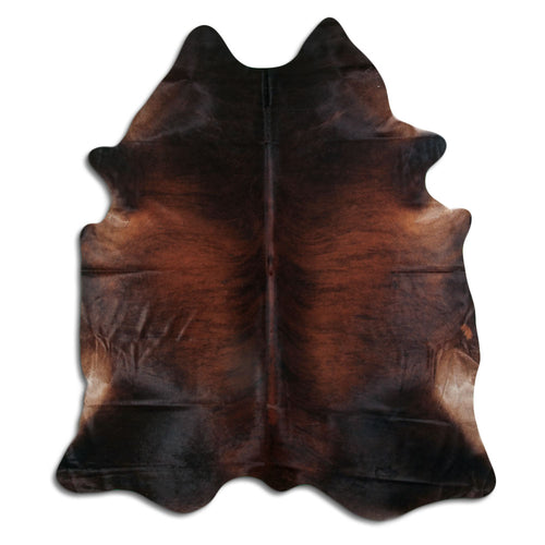 Brown Cowhide Rug XXL