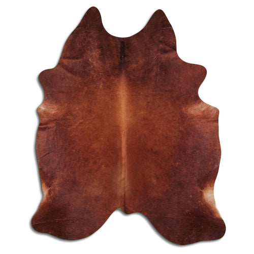 Brown Cowhide Rug XXL