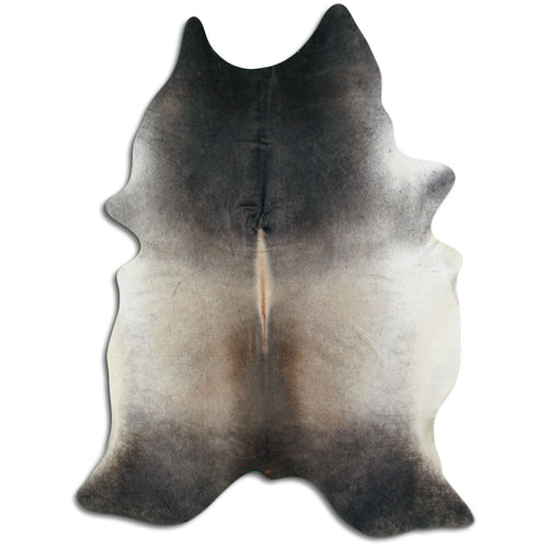 Tan Grey Cowhide Rug XXXL