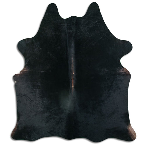 Brown Cowhide Rug L