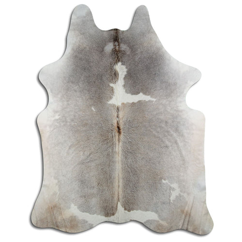 Grey Cowhide Rug XXL