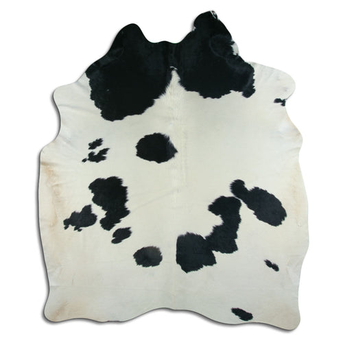 Black & White Cowhide Rug XXXL