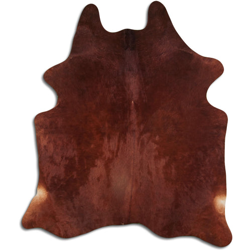Brown Cowhide Rug XL