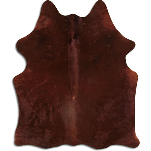 Brown Cowhide Rug M