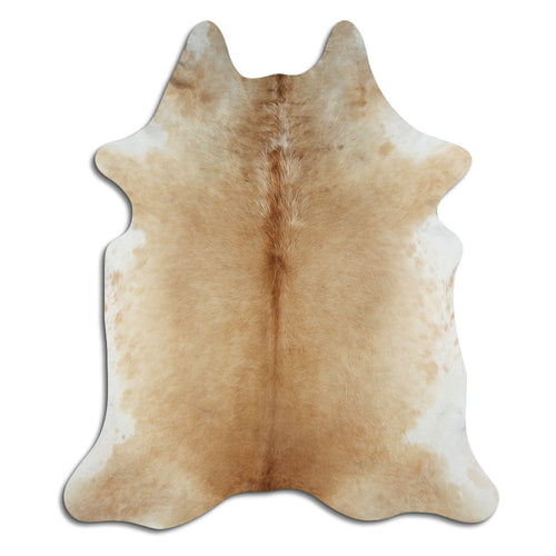 Brown Cowhide Rug L
