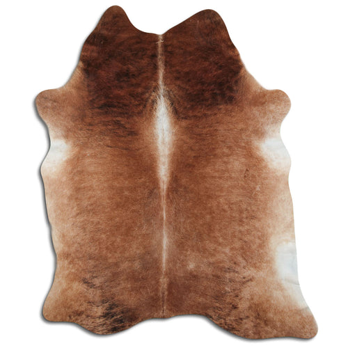 Brown Cowhide Rug XXL