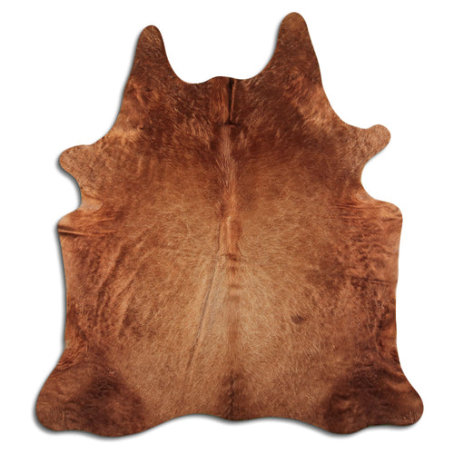 Brown Cowhide Rug XL