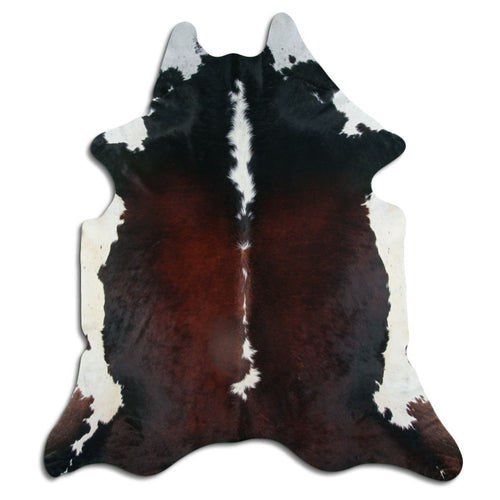 Tricolor Cowhide Rug XXL