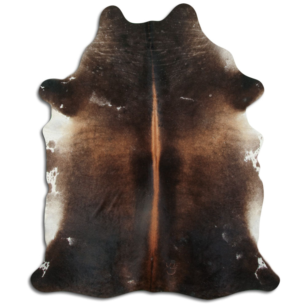 Brown Cowhide Rug XL