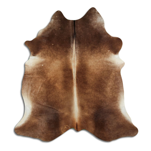Brown Cowhide Rug XL