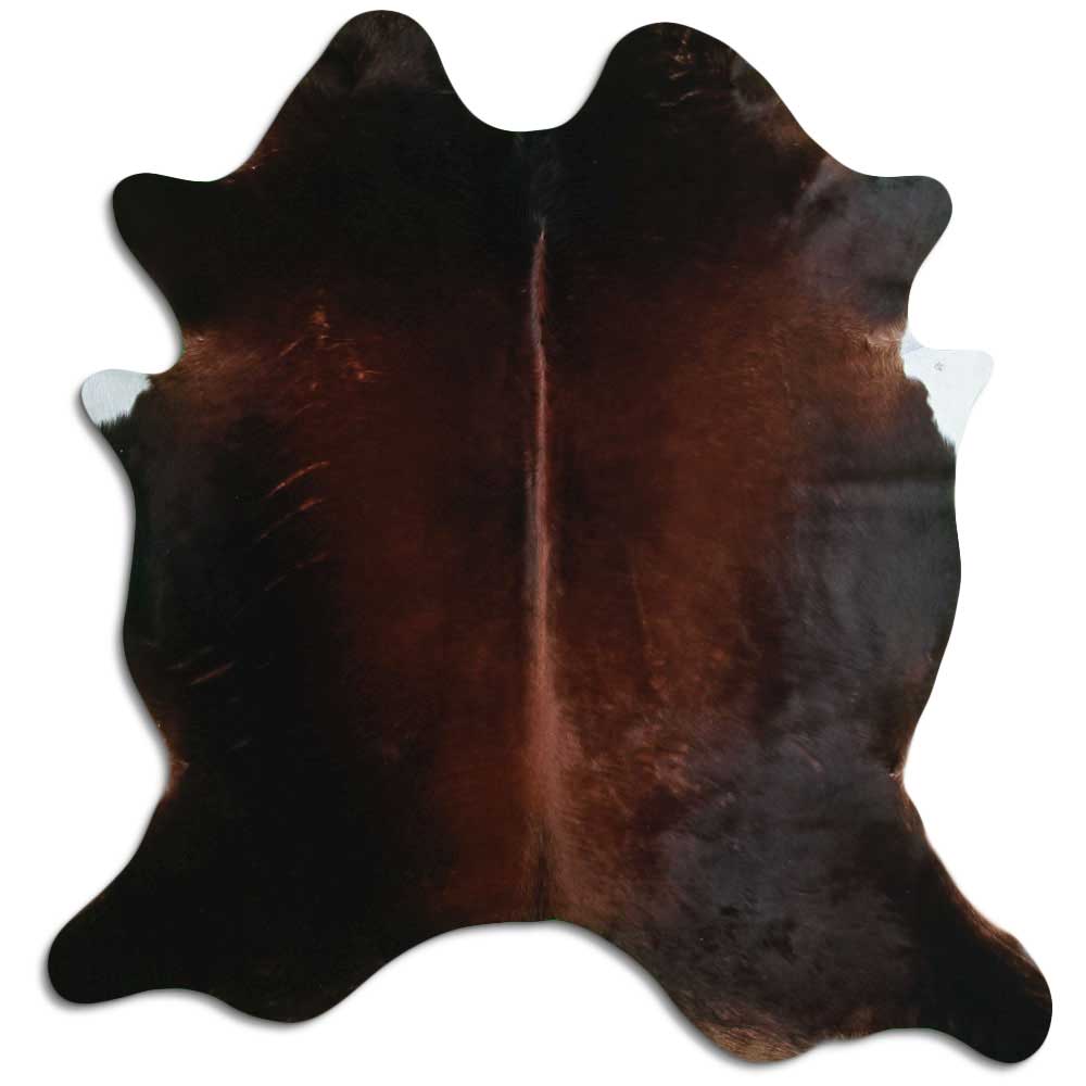 Brown Cowhide Rug XL