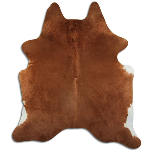 Brown Cowhide Rug L