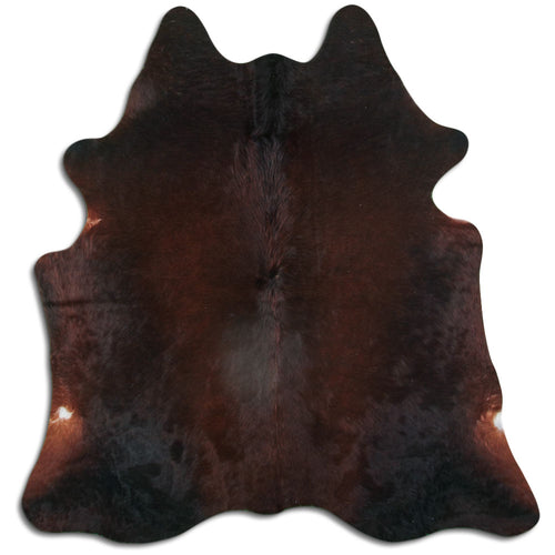 Brown Cowhide Rug M
