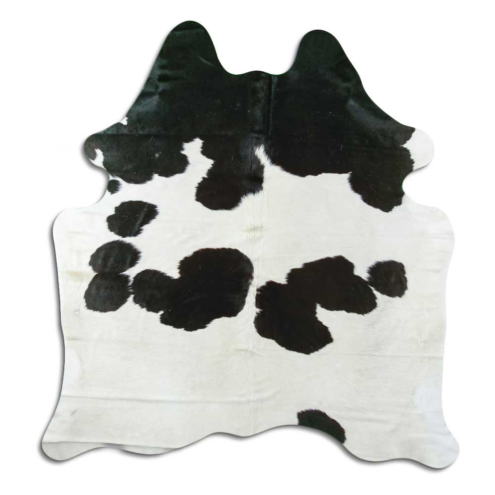 Black & White Cowhide Rug M