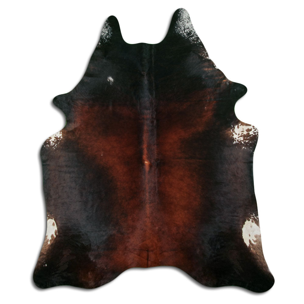 Brown Cowhide Rug XXL