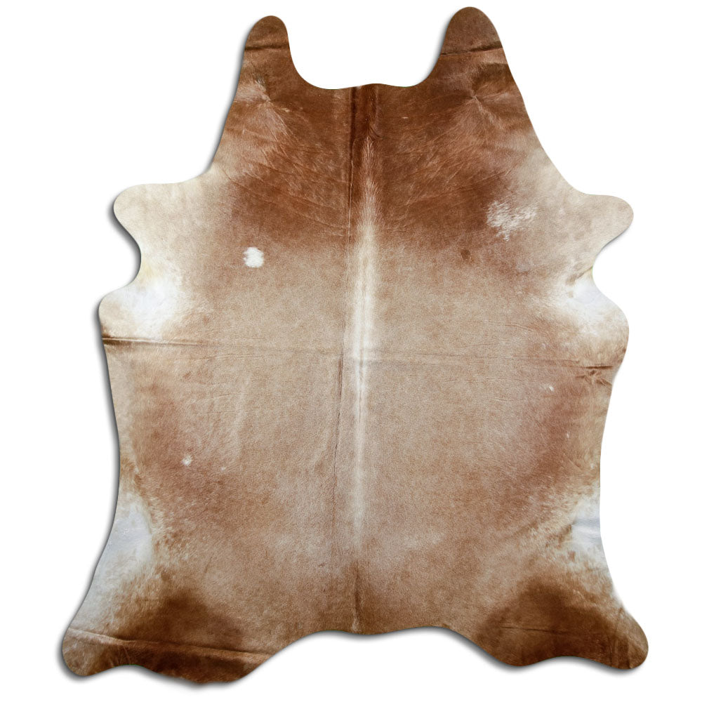 Brown Cowhide Rug XXL