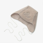 Merino Wool Baby Hat “Sheep” with Embroidery; Beige