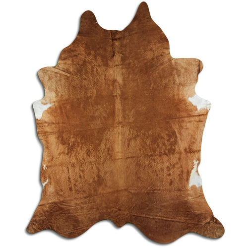 Brown Cowhide Rug XXXL