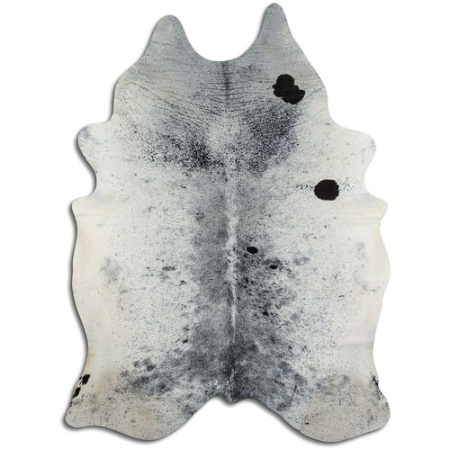 Salt & Pepper Cowhide Rug XXXL
