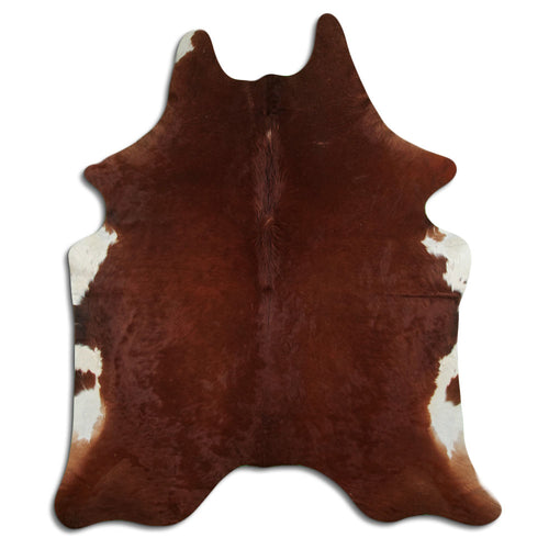 Brown Cowhide Rug XXL