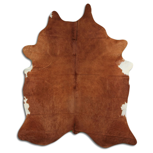 Brown Cowhide Rug XXL
