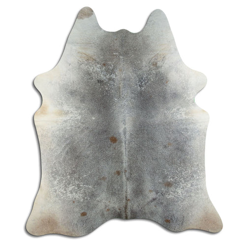 Grey Cowhide Rug XL