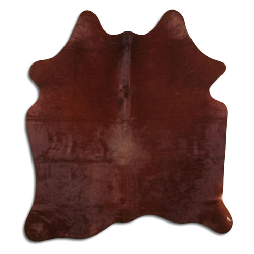 Brown Cowhide Rug M