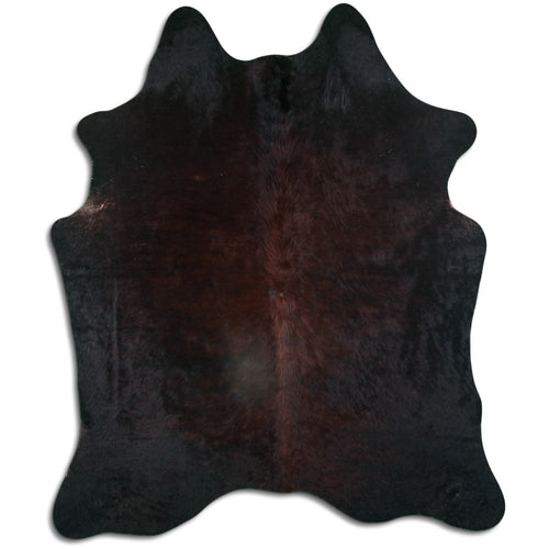 Brown Cowhide Rug L