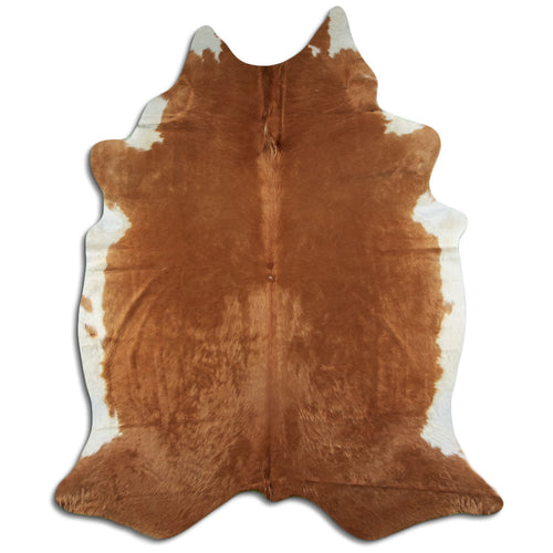Brown Cowhide Rug XXL
