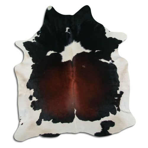 Tricolor Cowhide Rug L