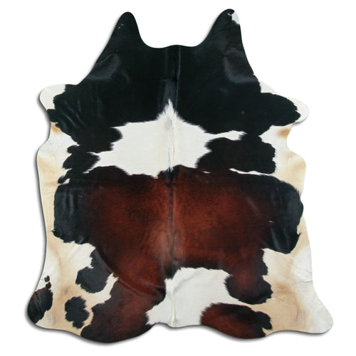 Tricolour Cowhide Rug L