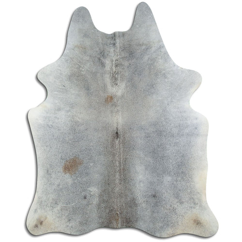 Tan Grey Cowhide Rug L