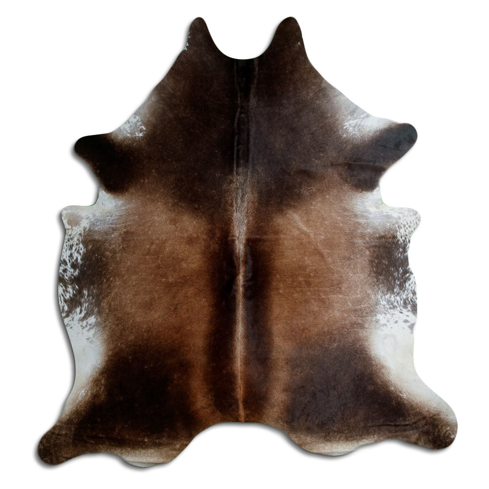 Brown Cowhide Rug XXL