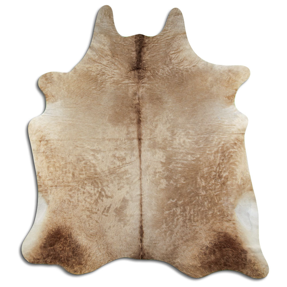 Champagne Cowhide Rug XXL