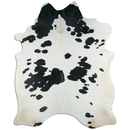 Black & White Cowhide Rug XXXL