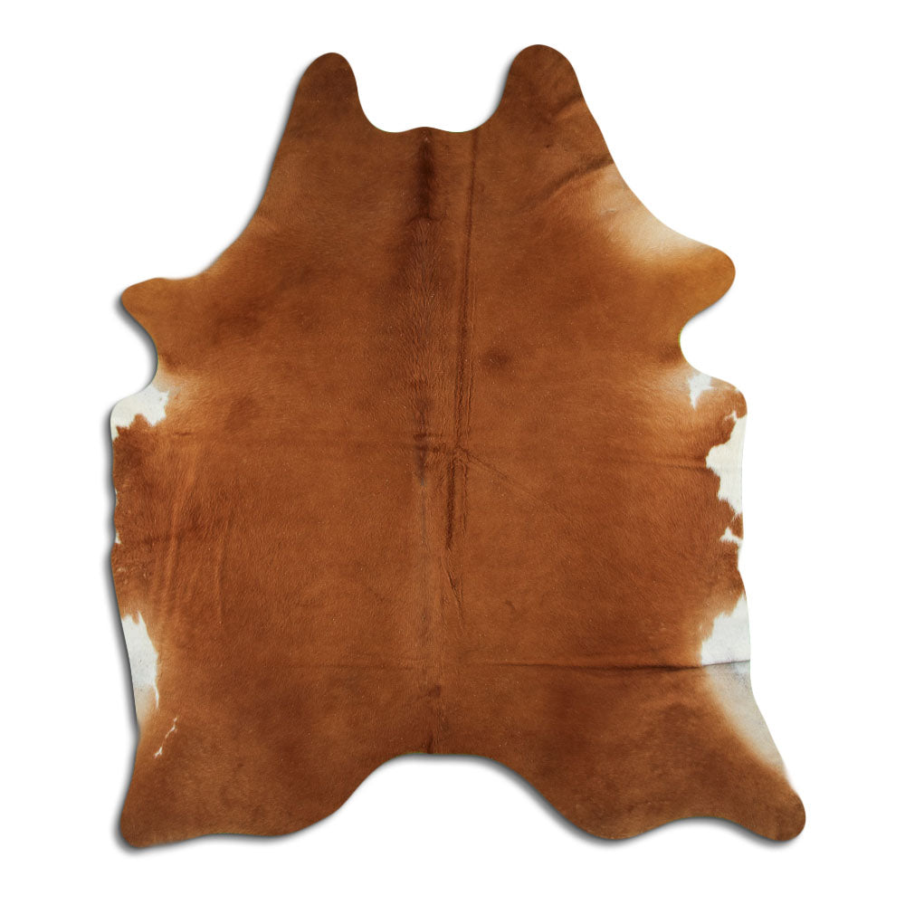 Brown Cowhide Rug XXL