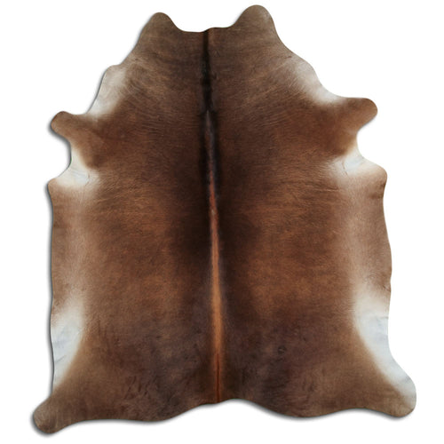 Brown Cowhide Rug XXL