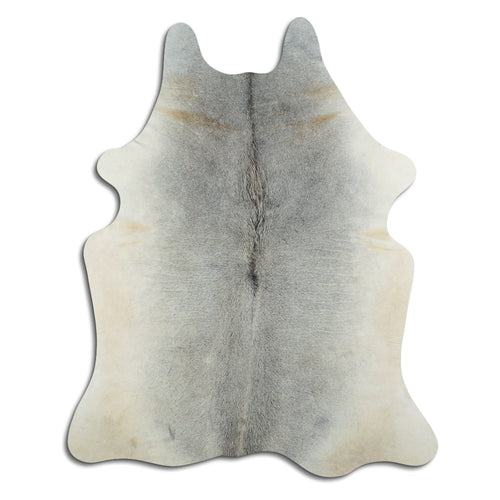Grey Cowhide Rug L
