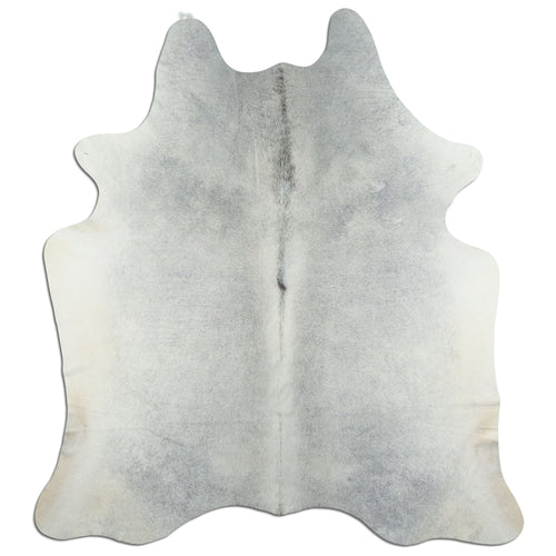 Grey Cowhide Rug L