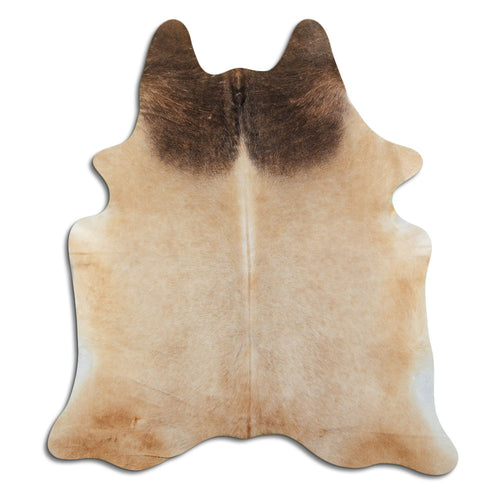 Brown Cowhide Rug L