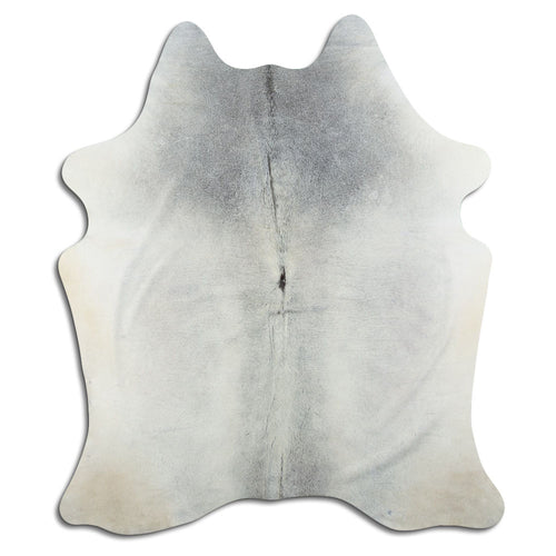 Grey Cowhide Rug L