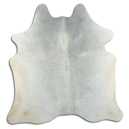 Grey Cowhide Rug L