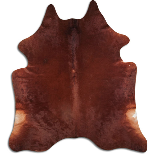 Brown Cowhide Rug XXL